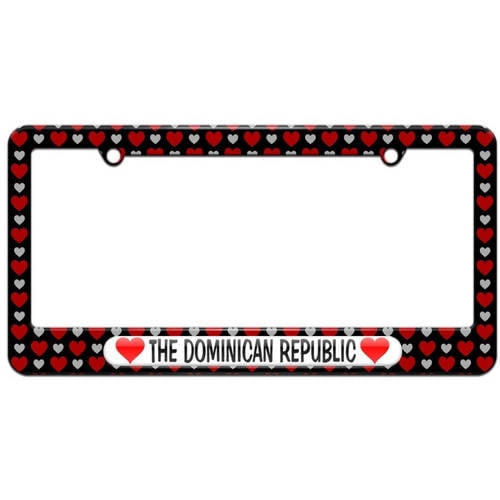 Batman and Villains Pattern License Plate Tag Frame Batman and Villains Pattern License Plate Tag Frame
